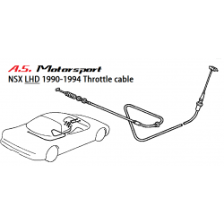 Throttle Cable (LHD 90-94)